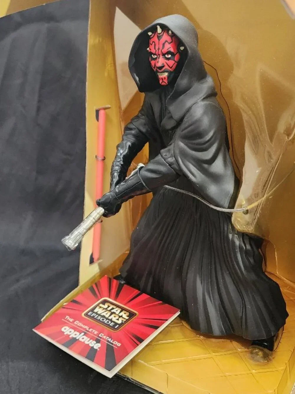 Vintage Star Wars DARTH MAUL  9” action figure NIP -EPISODE 1